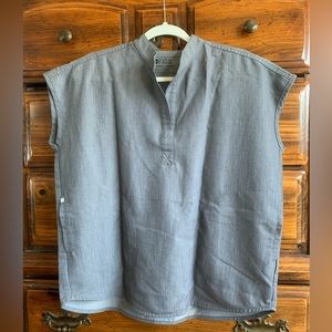 Figs scrub oversize top - small